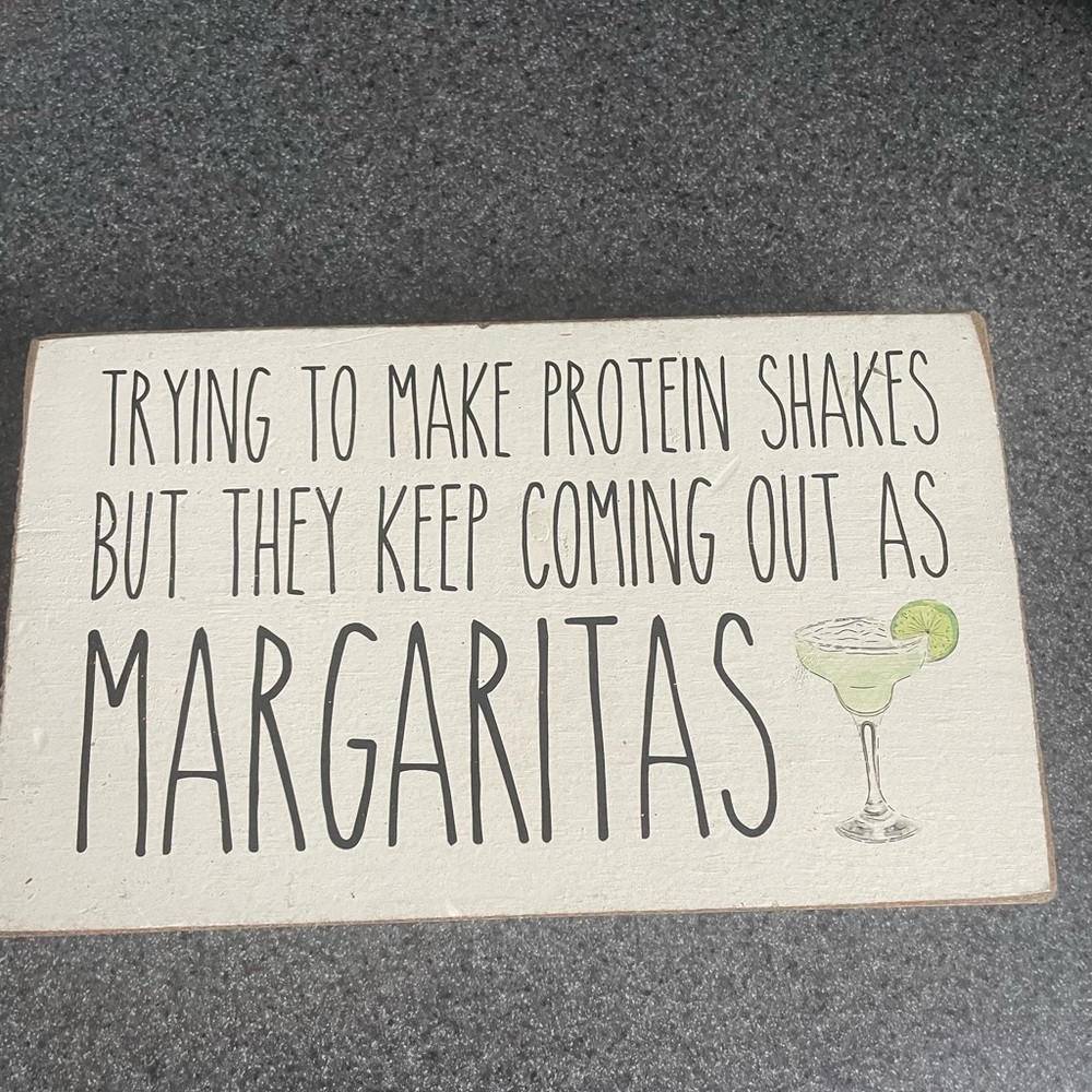 Seven Anchor Designs Wooden Art Margarita Fun